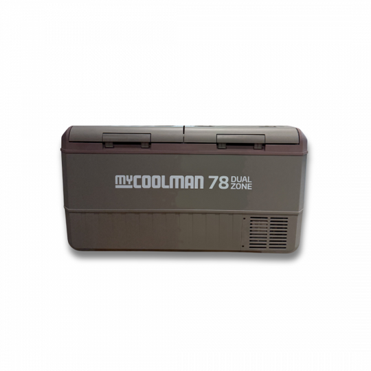 myCOOLMAN 78L Icebox – Large Heavy-Duty Hard Cooler with Drain Plug, Tie-Down Points & Bottle Opener