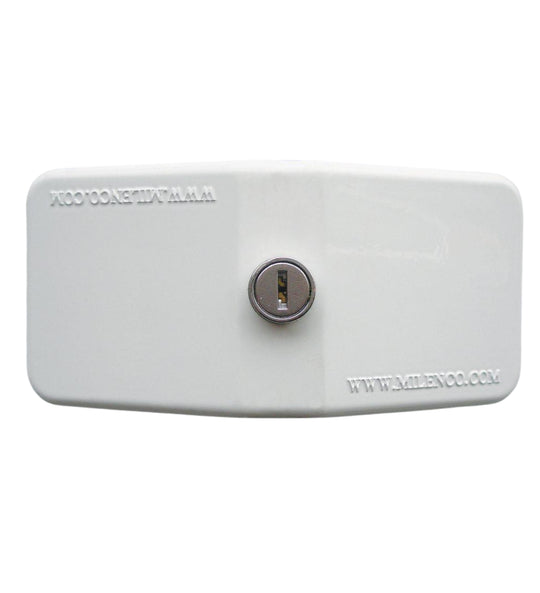 Milenco Door Frame Lock – Single | High-Security Caravan & Motorhome Frame-Mounted Lock (Anti-Bump, 5mm Gap)
