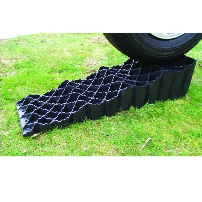 Milenco Quattro Levels (pair) — 4-step plastic levelling ramps for caravans and motorhomes – Why Milenco Quattro Huge Levels Pair - The Tallest Lifting and Only 4 Step Caravan Level on the Market is Essential for Comfortable Touring