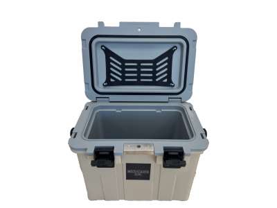 myCOOLMAN 16L Icebox – Compact Hard Cooler with Baskets, Dry-Store Lid & Bottle Opener