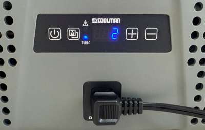 myCOOLMAN 20L Portable Fridge/Freezer – Single Zone – 12/24V DC + 240V AC – Compact & Lightweight