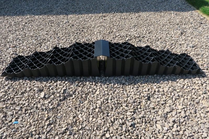 Milenco Quattro Bridge – Twin Axle Caravan Levelling Bridge for Quattro 2 & Triple 2 Levels