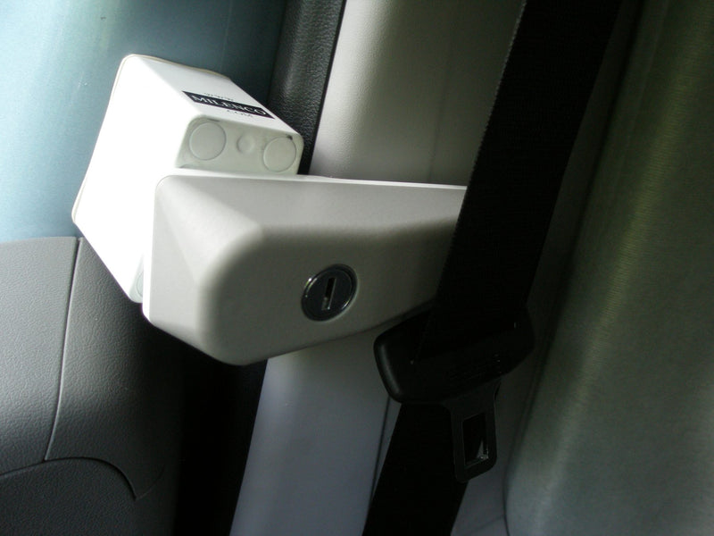 Milenco Cab Door Lock – Twin Pack Keyed Alike (3070) | High-Security Interior Van Door Locks with Anti-Bump Protection