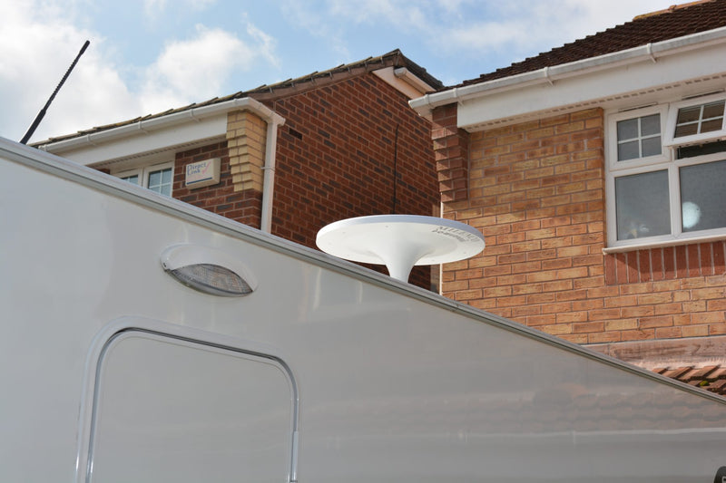 Milenco Power 900L Antenna – Omni-Directional TV/DAB/FM Aerial with Low-Noise Amplifier – 12V