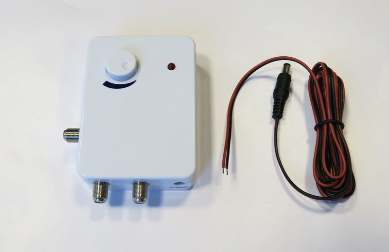 Milenco Power 900 Antenna – Omni-Directional TV/DAB/FM Aerial with Amplifier – 12/24V – High-Gain