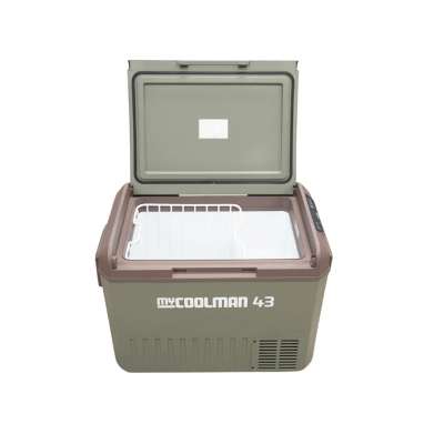 myCOOLMAN 43L Portable Fridge/Freezer – Single Zone – 12/24V DC + 240V AC – Bluetooth App Control
