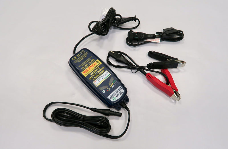 Milenco OptiMate 6 – 12V Smart Battery Charger, Maintainer & Desulfator