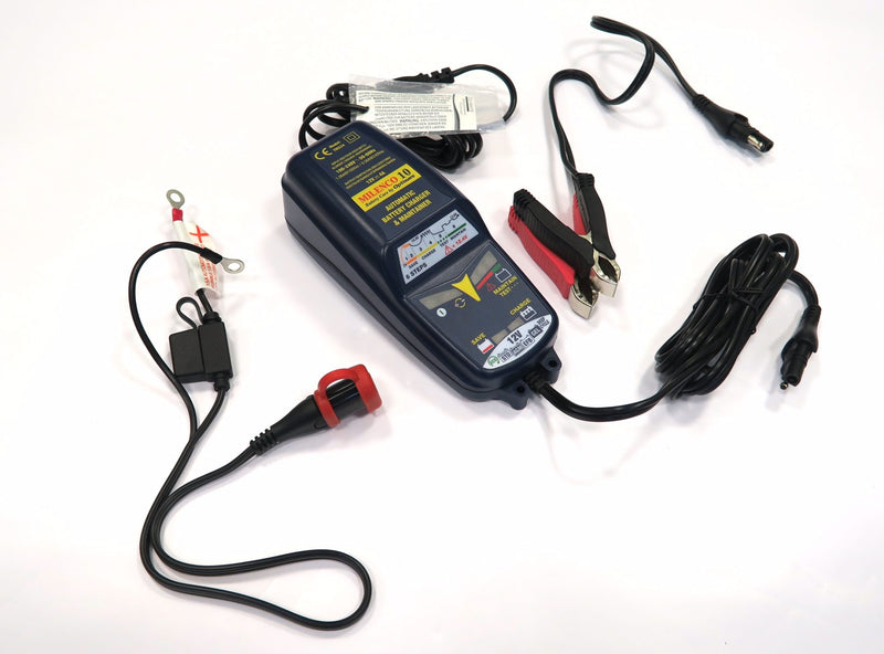 Milenco OptiMate 10 – 12V 10A Smart Battery Charger, Maintainer & Desulfator