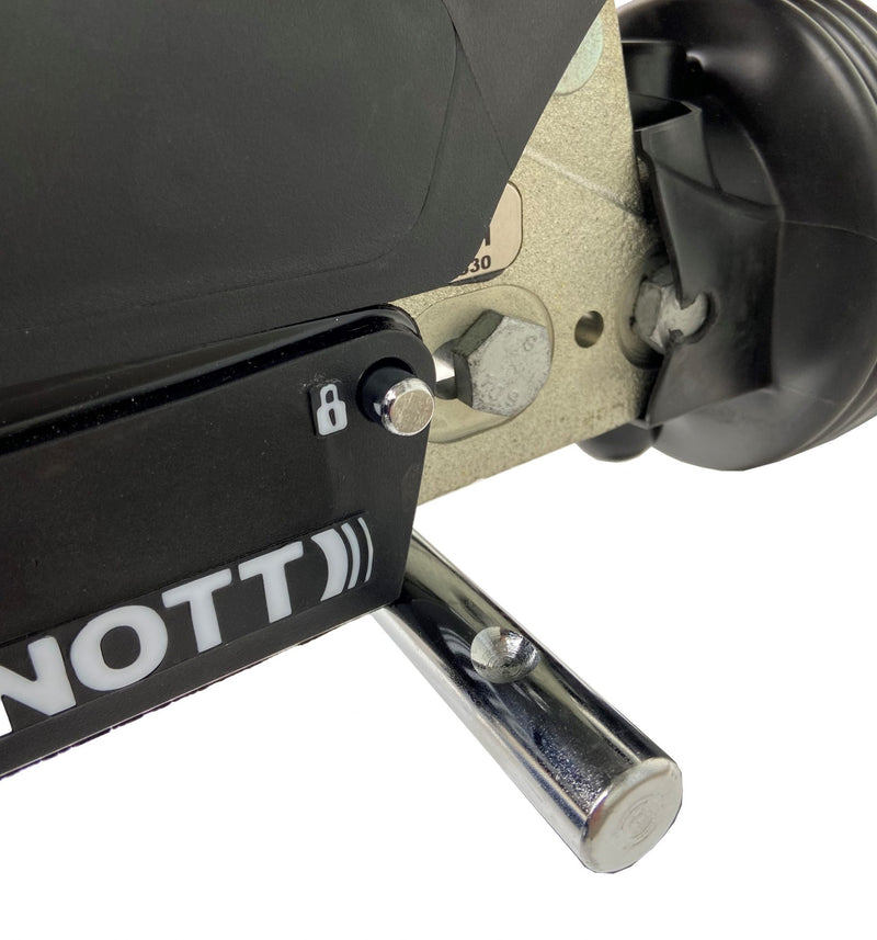 Milenco Compact Knott Stabiliser Hitchlock KS 25/30/35 – SCM MP03 Approved, Heavy-Duty Anti-Theft for Hobby & Eriba