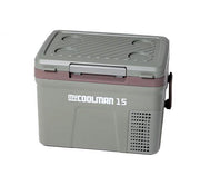 myCOOLMAN 15L Portable Fridge/Freezer Single Zone 12/24V DC + 240V AC - Milenco myCOOLMAN compact portable fridge and freezer for caravans, motorhomes and camping, with 15 litre capacity, digital display and battery protection - My Milenco