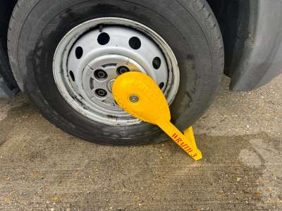 Milenco Wraith 3 Motorhome Wheel Lock Clamp