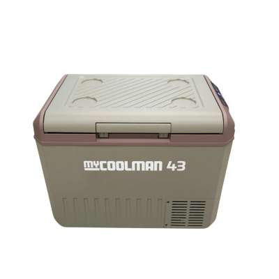 myCOOLMAN 43L Portable Fridge/Freezer – Single Zone – 12/24V DC + 240V AC – Bluetooth App Control