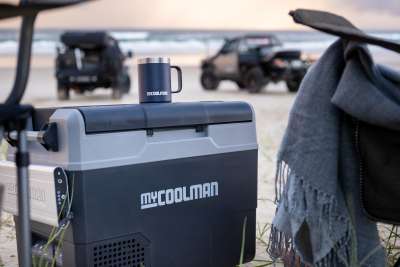 myCOOLMAN CEP47 – 47 L Portable Compressor Fridge/Freezer – Single Zone – 12/24V DC + 240V AC