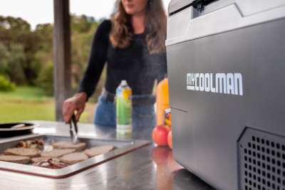 myCOOLMAN CEP47 – 47 L Portable Compressor Fridge/Freezer – Single Zone – 12/24V DC + 240V AC