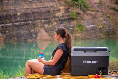 myCOOLMAN CEP47 – 47 L Portable Compressor Fridge/Freezer – Single Zone – 12/24V DC + 240V AC