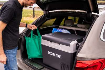 myCOOLMAN CEP47 – 47 L Portable Compressor Fridge/Freezer – Single Zone – 12/24V DC + 240V AC