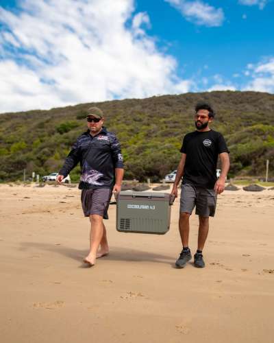 myCOOLMAN 43L Portable Fridge/Freezer – Single Zone – 12/24V DC + 240V AC – Bluetooth App Control