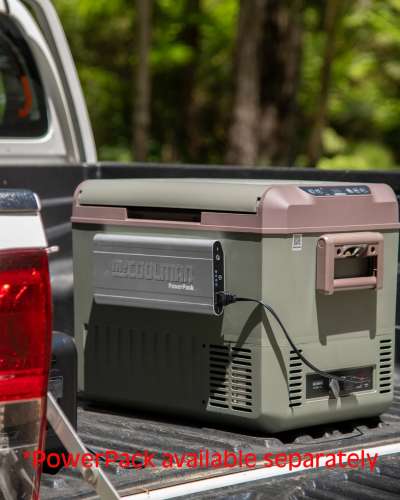 myCOOLMAN 43L Portable Fridge/Freezer – Single Zone – 12/24V DC + 240V AC – Bluetooth App Control