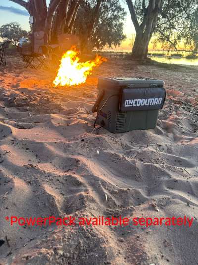 myCOOLMAN 20L Portable Fridge/Freezer – Single Zone – 12/24V DC + 240V AC – Compact & Lightweight