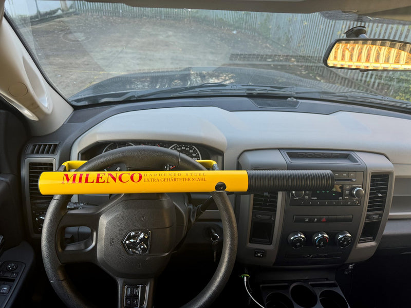 Milenco High-Security Steering Wheel Lock - Superior Vehicle Safety