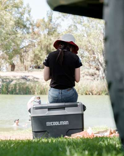 myCOOLMAN CEP47 – 47 L Portable Compressor Fridge/Freezer – Single Zone – 12/24V DC + 240V AC