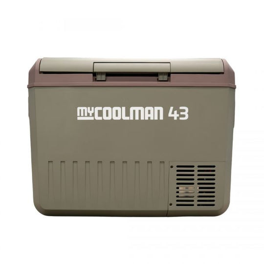 myCOOLMAN 43L Portable Fridge/Freezer – Single Zone – 12/24V DC + 240V AC – Bluetooth App Control