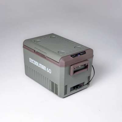 myCOOLMAN 60L Portable Fridge/Freezer – Single Zone – 12/24V DC + 240V AC – Bluetooth App Control