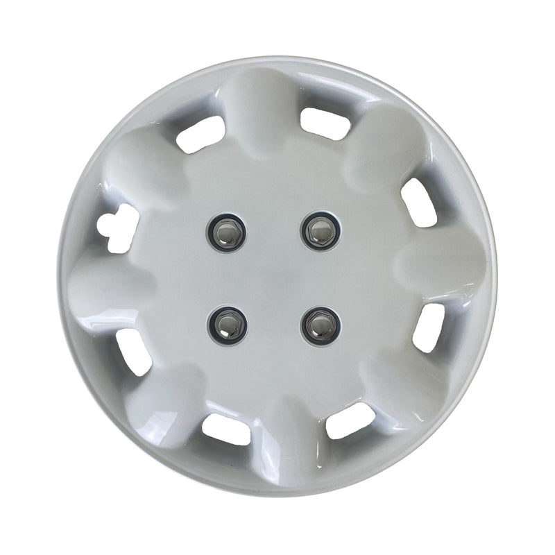 Milenco 333W White 13" Wheel Trims (Pair) – Fits 13-inch Caravan Wheels