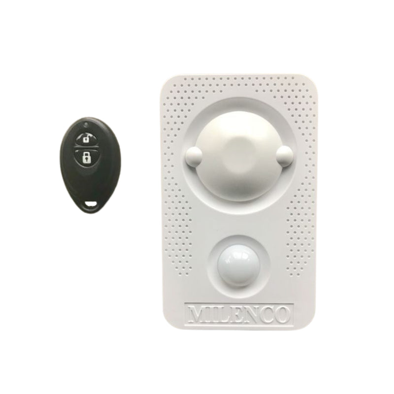 Milenco Remote Alarm – 12V Wireless Vehicle Alarm with Code-Hopping Remote & Panic Feature