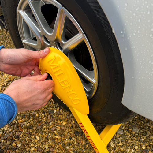 Milenco Wraith 3 Caravan Wheel Lock Clamp