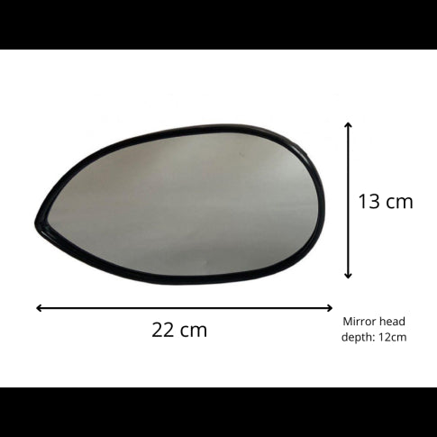 Aero Platinum Mirror Head