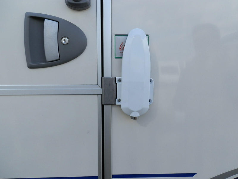 Milenco Multi Lock Door Lock – Single | High-Security, Rattle-Free (Locks Open/Closed, Anti-Bump, Multi-Mount)