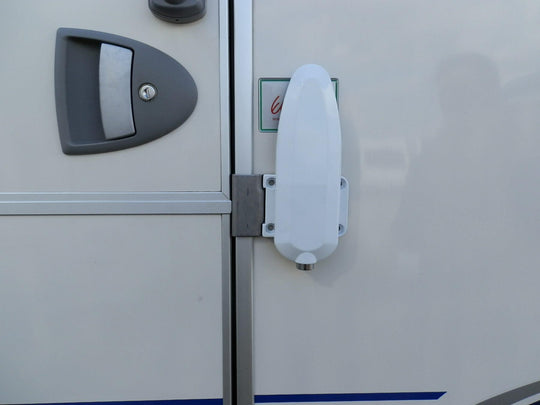 Milenco Multi Lock Door Lock – Triple Pack | High-Security Rattle-Free Locks (Open/Closed, Anti-Bump, Multi-Mount) - Milenco security products offering high-level protection for caravans and motorhomes, including wheel locks, hitchlocks and door locks - My Milenco