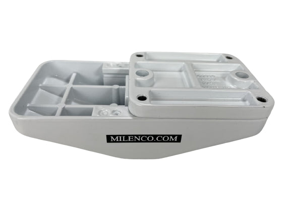 Milenco Door Lock – Single | High-Security Slide-Action Caravan & Motorhome Lock (Anti-Bump, Through-Wall Fit) – 2042