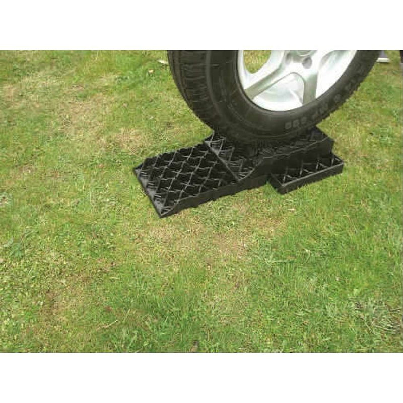 Milenco Stacka Level 3 Superior Levelling System with Tyre Saver – Caravan & Motorhome Level Ramp Set