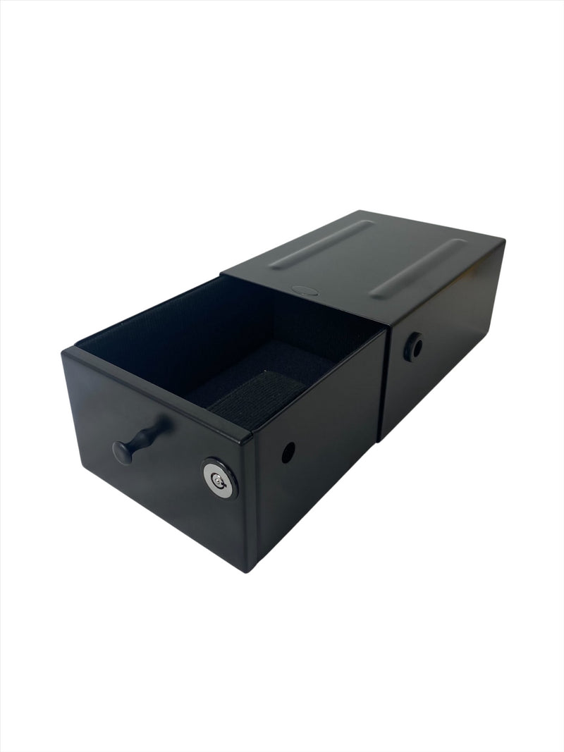 Milenco Vehicle Safe with Cable – Portable Car & Motorhome Security Box (10×15×22cm) – 2 Keys (1434)