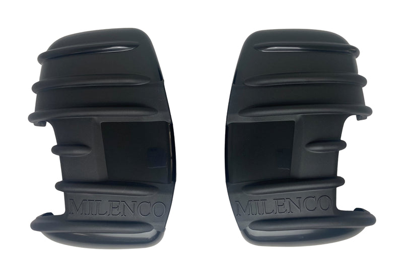 Ford Mirror Bumper Protectors x 2  (Black) Long Arm