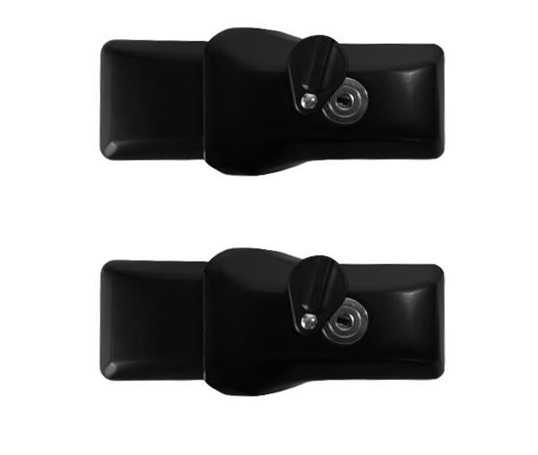 Milenco High-Security Van Door Lock – Black Twin Pack (Sold Secure Gold Automotive, Hardened Steel, 3 Keys)