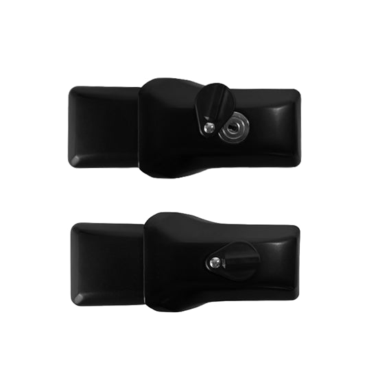 Milenco High-Security Van Door Lock – Black Twin Pack (Sold Secure Gold Automotive, Hardened Steel, 3 Keys)