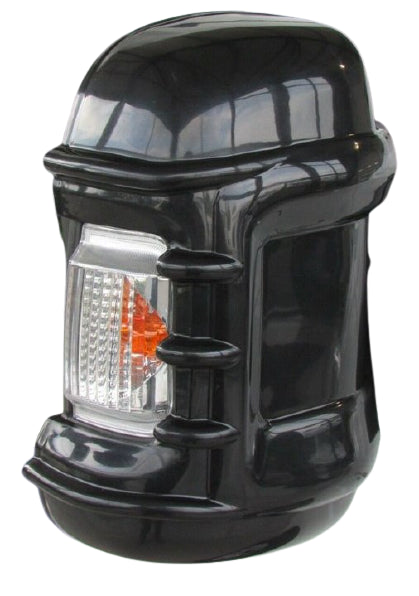 Milenco Long Arm Mirror Protectors – Black, Fits Fiat Ducato, Peugeot Boxer, Citroën Relay (2007 - 2024)