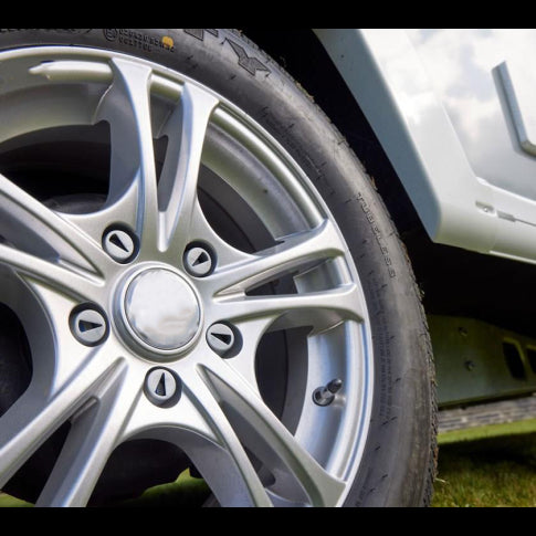 Milenco Wheel Bolt Indicators – Bailey Compatible (Pack of 10) for Alloy Wheels – Fits AL-KO & BPW – 4251