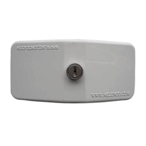 Milenco Door Lock – Single | High-Security Slide-Action Caravan & Motorhome Lock (Anti-Bump, Through-Wall Fit) – 2042