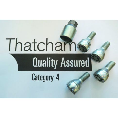 Milenco Locking Wheel Bolts – Caravan Set of 2 | High-Security Anti-Theft Bolts (1 Key) – 0192