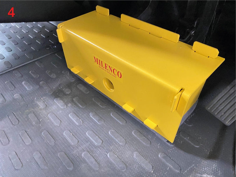 Milenco BC Pedal Lock for 2016 Onwards Manual Fiat Ducato, Peugeot Boxer and Citroen Relay