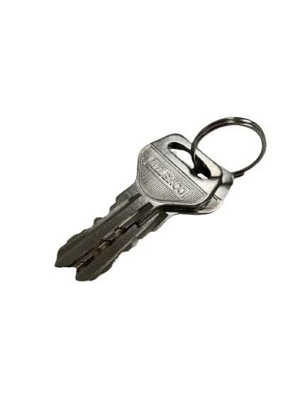 Milenco Door Lock – Single | High-Security Slide-Action Caravan & Motorhome Lock (Anti-Bump, Through-Wall Fit) – 2042