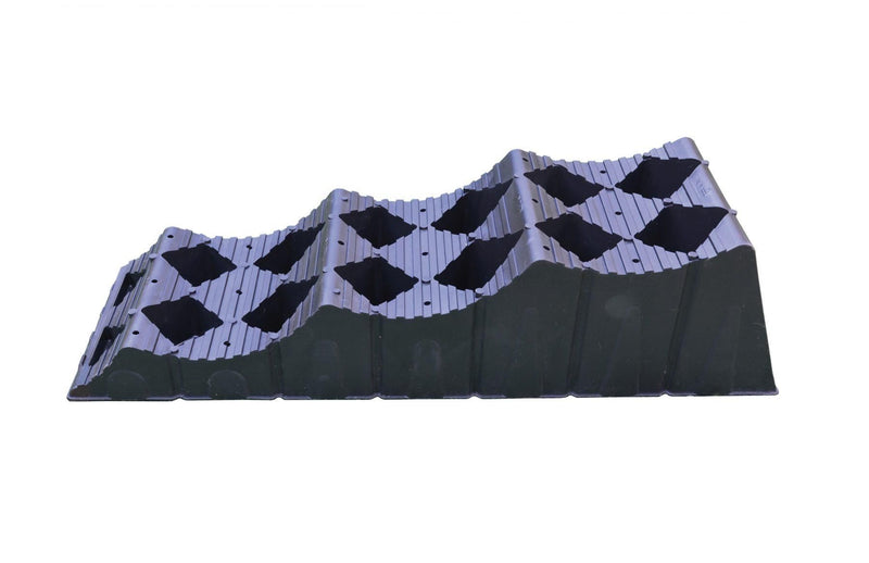 Milenco MGI Maxi T3 Level – Extra-Large 3-Step Caravan & Motorhome Levelling Ramps (High-Grip, 1500kg per Wheel)