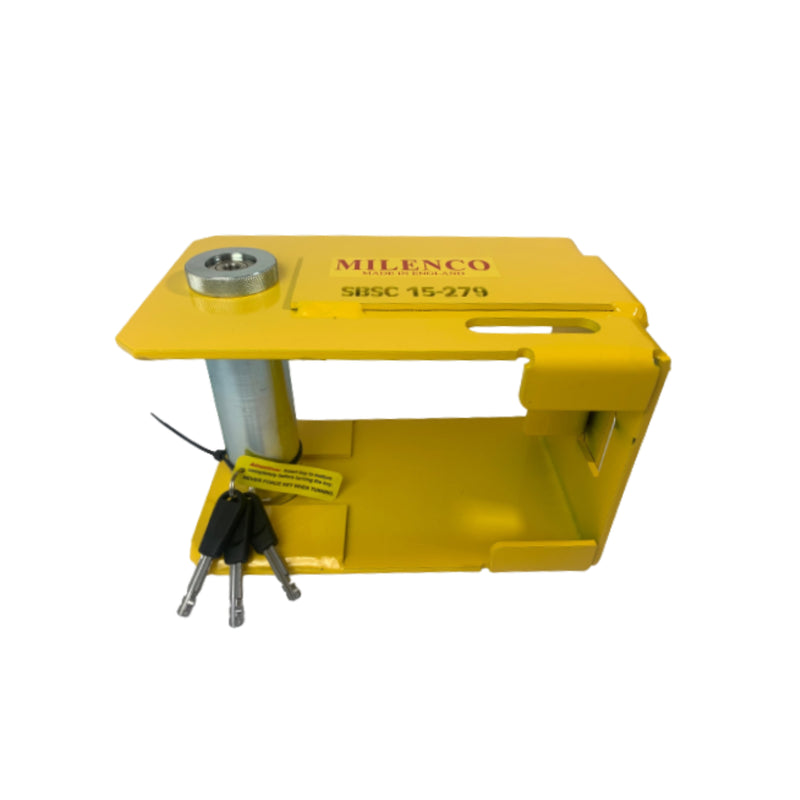 Milenco Super Heavy-Duty Knott Stabiliser Hitch Lock KS30/35 – Sold Secure Gold, SBSC SSF & SCM MP03 Approved (Carry Case, Security Ball, 3 Keys) – 6682