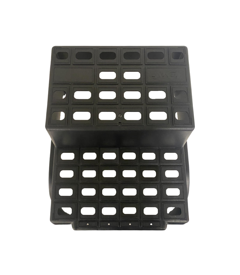 Milenco MGI Double Plastic Step – Non-Slip Caravan & Motorhome Step (200kg, Recycled Plastic, Made in UK)