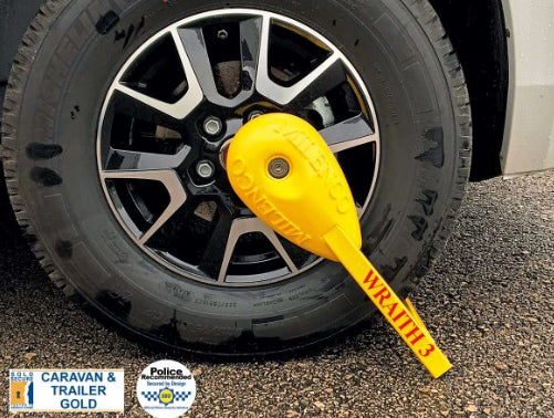 Milenco Wraith 3 Motorhome Wheel Lock Clamp