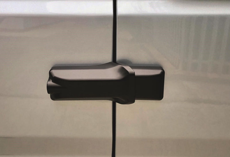 Milenco XLV Van Door Lock Black Twin Pack